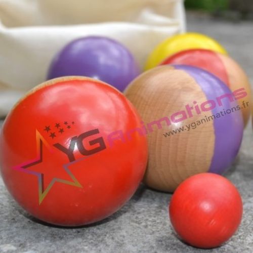 jeux en bois - La Pétanque