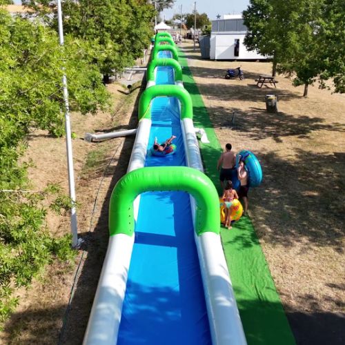 Piste aux bouées